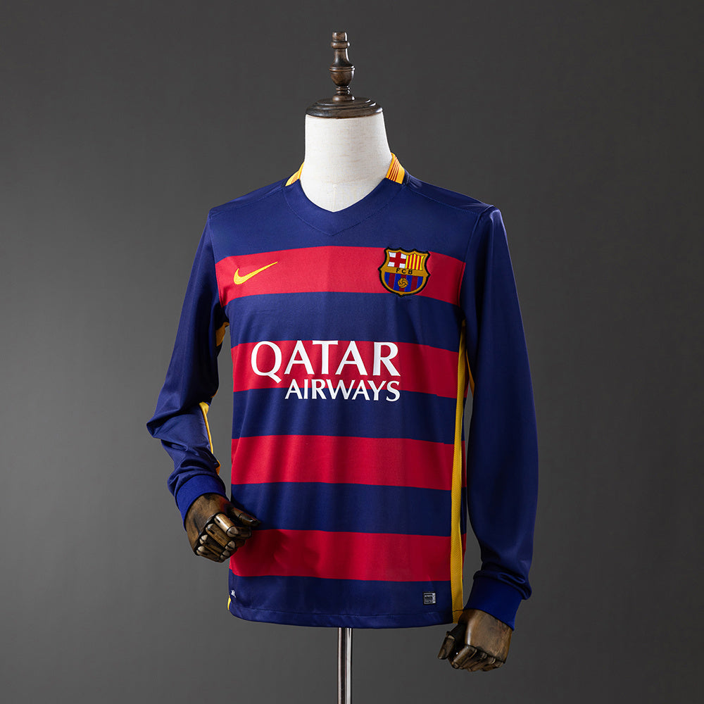 Barcelona 2015/16 Home Long Sleeve