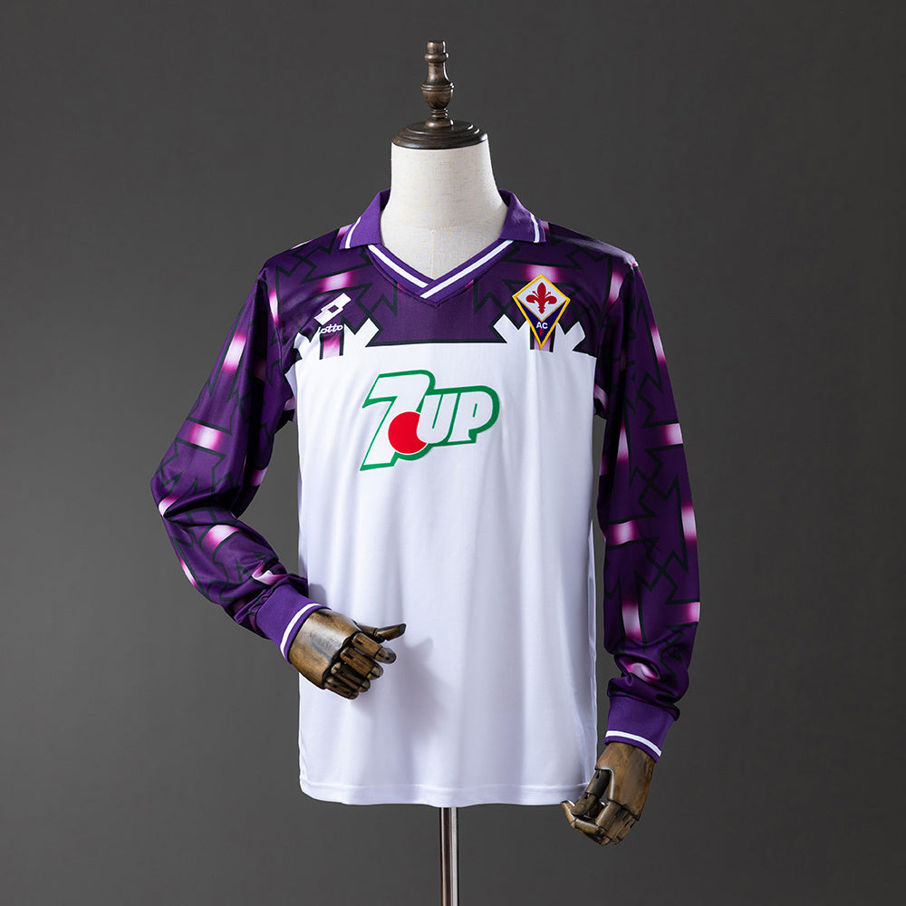 Fiorentina 92/93 Away Long Sleeve Retro